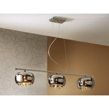 Schuller ARGOS króm LED függesztett lámpa (SCH-509213) G9 3 izzós IP20 világítás
