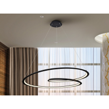 Schuller LOOPING fekete LED függesztett lámpa (SCH-527644) LED  IP20 világítás