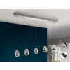 Schuller ROCÍO króm LED függesztett lámpa (SCH-783618D) LED 5 izzós IP20