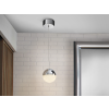 Schuller SPHERE króm-fehér LED függesztett lámpa (SCH-793301) LED 1 izzós IP20