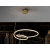 Schuller TUBE arany LED függesztett lámpa (SCH-138611) LED  IP20
