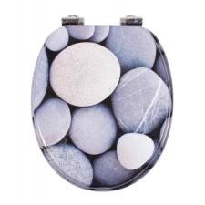 SCHÜTTE Schütte WC ülőke GREY STONES | MDF, Soft Close takarító és háztartási eszköz
