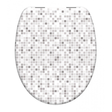 SCHÜTTE Schütte WC ülőke MOSAIK GRAU| Duroplast, Soft Close takarító és háztartási eszköz