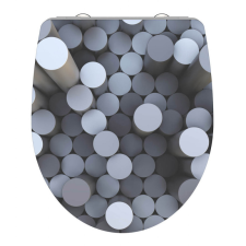 SCHÜTTE Schütte WC ülőke ROUND DIPS | Duroplast HG, Soft Close takarító és háztartási eszköz