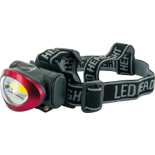 Schwaiger LED Fejlámpa - Fekete/Piros fejlámpa