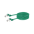 Schwaiger S/FTP CAT6 Patch kábel 1m Zöld (CKB6010059)