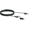 Schwaiger USB-Kabel 3.1 St. C->2.0 Micro B     1,00m schwarz (CK3112533)