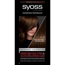 Schwarzkopf&Henkel Syoss tartós krémhajfesték 4_8 csokoládé barna hajfesték, színező