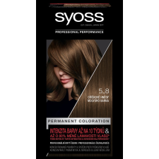 Schwarzkopf&Henkel Syoss tartós krémhajfesték 5_8 mogyoró barna hajfesték, színező