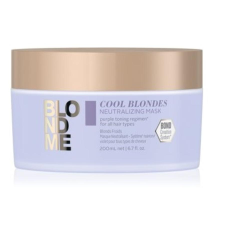 Schwarzkopf Blondme Cool Blondes pakolás hideg szőke hajra, 200 ml hajbalzsam