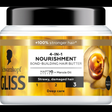 Schwarzkopf Gliss HaptiQ + Marula Tápláló hajmaszk (400 ml) (9000101726053) hajbalzsam
