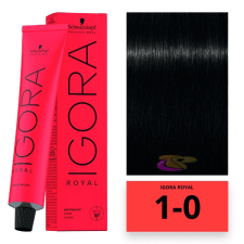Schwarzkopf Igora Royal hajfesték 1-0 hajfesték, színező