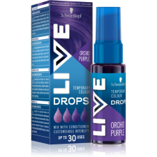 Schwarzkopf LIVE Drops lemosható színezőpasztilla árnyalat Orchid Purple 30 ml hajfesték, színező