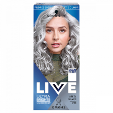  Schwarzkopf Live hajszínező 098 Acélos ezüst hajfesték, színező
