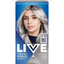 Schwarzkopf Live Urban Metallics U71 - Ezüst metál, 60ml hajfesték, színező