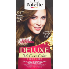 Schwarzkopf Palette Deluxe 5-5 - Ragyogó világosbarna, 50ml hajfesték, színező
