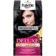 Schwarzkopf Palette Deluxe hajfesték 1-1(909) Kékesfekete hajfesték, színező