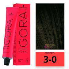 Schwarzkopf Professional Schwarzkopf Igora Royal hajfesték 3-0 hajfesték, színező