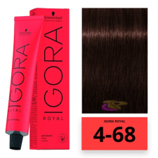 Schwarzkopf Professional Schwarzkopf Igora Royal hajfesték 4-68 hajfesték, színező