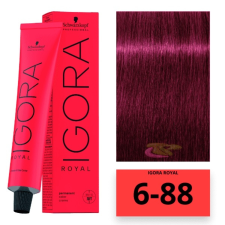 Schwarzkopf Professional Schwarzkopf Igora Royal hajfesték 6-88 hajfesték, színező