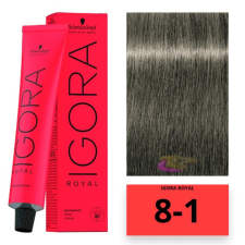 Schwarzkopf Professional Schwarzkopf Igora Royal hajfesték 8-1 hajfesték, színező