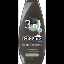 Schwarzkopf Schauma férfi sampon mélytisztító szénnel és agyaggal 400ml (9000101284690) sampon