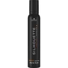 Schwarzkopf Silhouette Szupererős hajhab 200ml fekete hajformázó