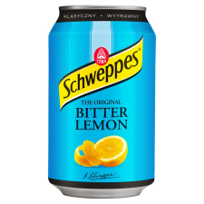  Schweppes Bitter Lemon doboz 0,33 /24/ üdítő, ásványviz, gyümölcslé