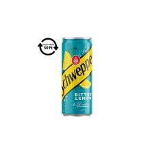 Schweppes Üdítőital szénsavas SCHWEPPES Bitter Lemon 0,33L DRS üdítő, ásványviz, gyümölcslé
