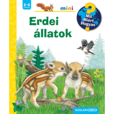 Scolar Kiadó Erdei állatok - Mit? Miért? Hogyan? Mini 68. gyermek- és ifjúsági könyv