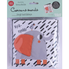 Scolar Kiadó Kft. Csörrenő őserdő - Zörgő textilkönyv gyermek- és ifjúsági könyv