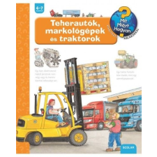 Scolar Kiadó Kft. Teherautók, markológépek és traktorok gyermek- és ifjúsági könyv