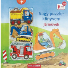 Scolar Kiadó Nagy puzzle-könyvem - Járművek gyermek- és ifjúsági könyv