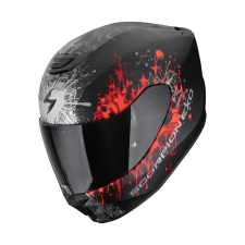 Scorpion Exo-391 Wolf bukósisak matt black/silver/red S bukósisak