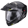 Scorpion Motoros sisak SCORPION ADX-2 CAMINO fekete-ezüst-fluo sárga