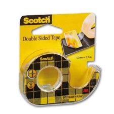 Scotch 136D 12mmx6,3m kétoldalas ragasztószalag ragasztószalag