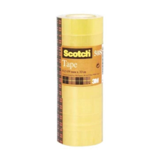 Scotch Rag.szalag 19mmx33m 508-1933C Scotch® sárga ragasztószalag egyenként celofánozott ragasztószalag