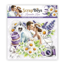 ScrapBoys Lavender Love Kivágatok Ephemera 1 csomag matrica
