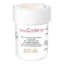 Scrapcooking por étefesték, fehér, 5g sütés és főzés