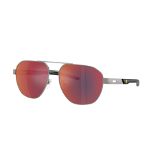 SCUDERIA FERRARI FZ5004D 104/6P Gunmetal Black Red Mirror napszemüveg