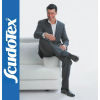 Scudotex 452 ezüstszálas pamut kompressziós férfi térdzokni 18-21 hgmm, 280 den, sötétkék, IV. (42-43)