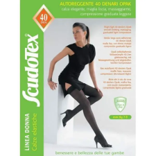 Scudotex 463 kompressziós öntapadós combharisnya 40 den, 7-9 Hgmm, Nero, II. (S) gyógyászati segédeszköz