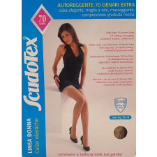 Scudotex 488 kompressziós öntapadós combharisnya 15-18 Hgmm, 70 den, testszínű, I. (XS) gyógyászati segédeszköz