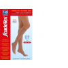 Scudotex 598 kompressziós nyitott uniszex térdharisnya 140 den, 19-22 Hgmm, fekete, I. (XS)