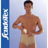 Scudotex 645 pamut Lágyéksérv nadrág támasztó pelottával, bézs, IV. (L)