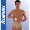 Scudotex 645 pamut Lágyéksérv nadrág támasztó pelottával, bézs, VIII. (4XL)