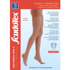 Scudotex 822 nyitott unisex harisnyanadrág 70 denes, 15-18 Hgmm, testszínű, II.(S) gyógyászati segédeszköz