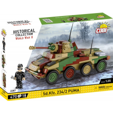Sd.Kfz. 234/2 Puma építőkocka modell barkácsolás, építés