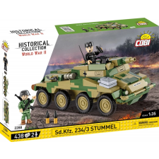 Sd.Kfz. 234/3 Stummel páncélautó építőkészlet barkácsolás, építés