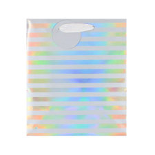 SDE L FEHÉR FEHÉRSZILVER RAINBOW fogantyú ajándéktasak